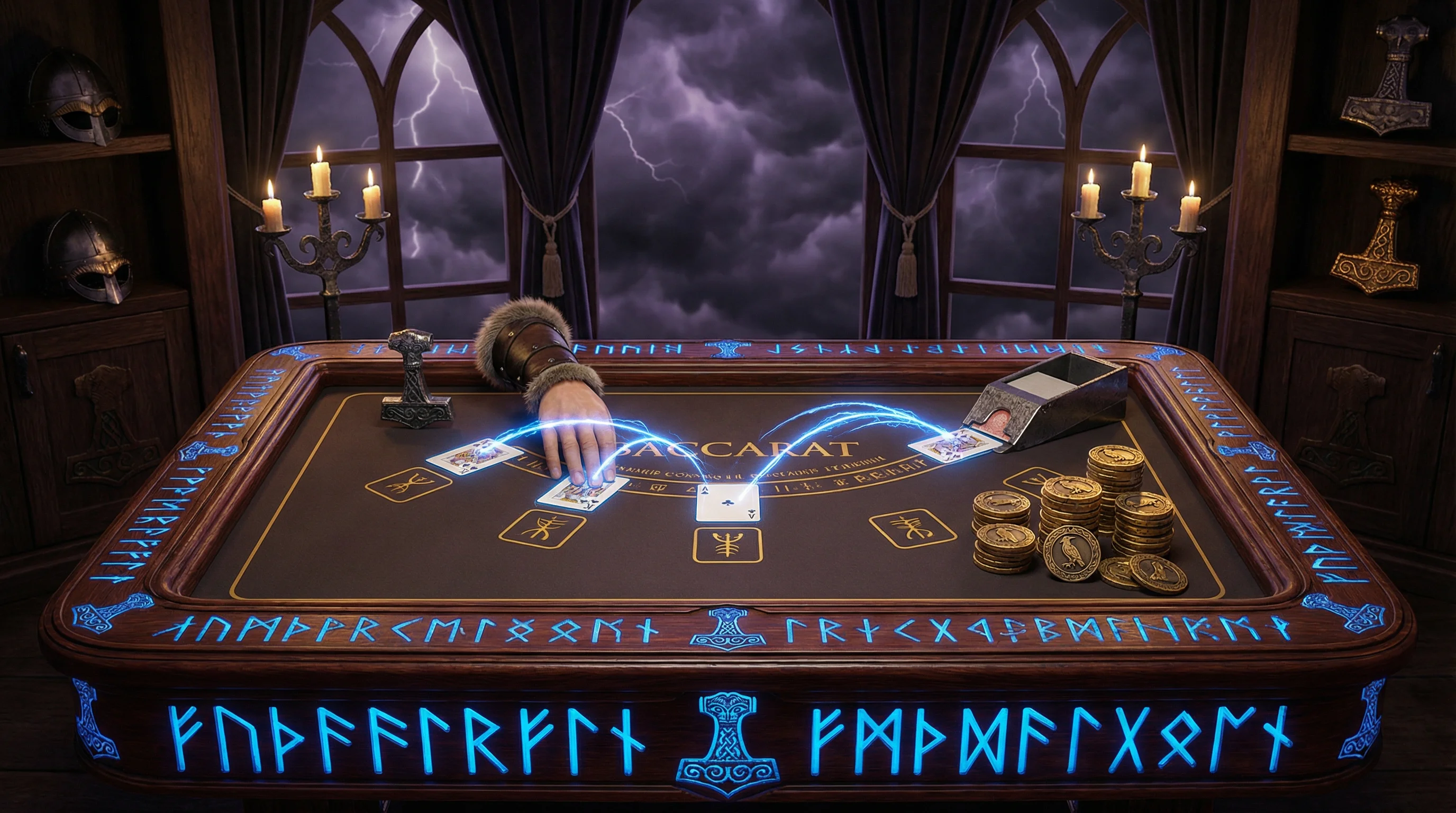 Mesa de Bacará elegante